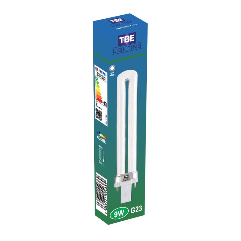 TBE LIGHTING 9w G23 2-Pin CFL Energy Saving Lamps -
