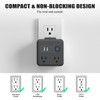 Multi Plug Outlet Extender with 2 USB-A + 2 USB-C