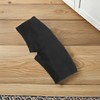 TEHAUX Antifaz para Dormir de Viaje de Seda Sintética Negro,