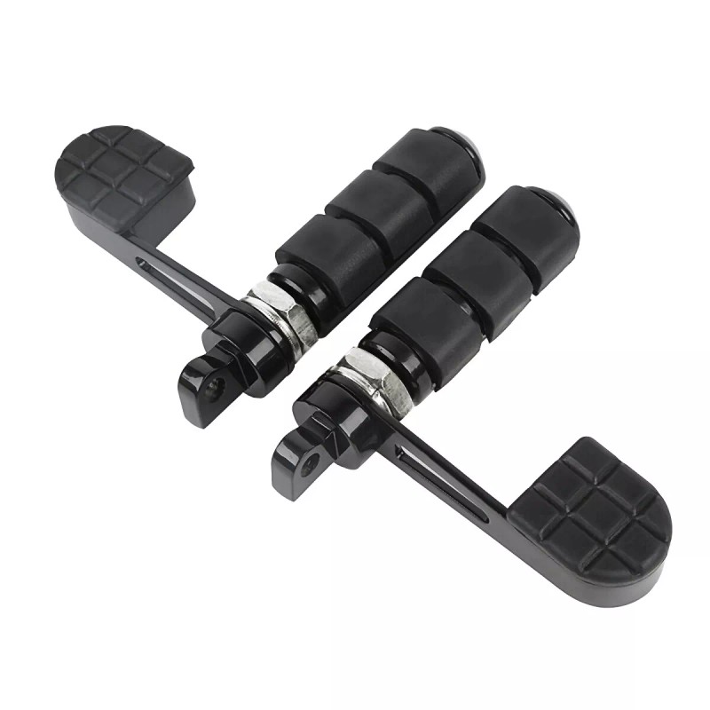 TCMT Anti Vibration Stirrup Heel Foot FootPegs For Harley Dyna