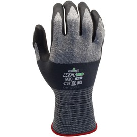 SHOWA MFT PRO 381 Foam Nitrile Palm Coated General Purpose Work Glove with Microfiber Liner, 13-Gauge, Small (1 Pair)