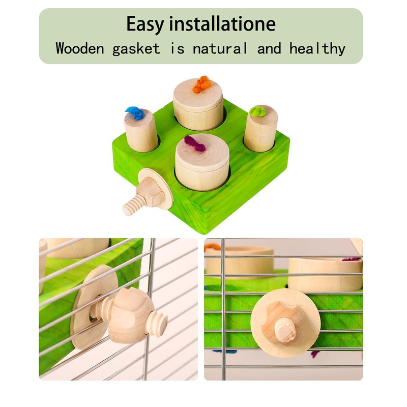 YOOSO WING Birdie Puzzle Feeder - Interactive Foraging Toy for
