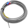 M8 Thermocouple Probe, 0-400℃ M8 Thread Temperature Sensor Pt100 Resistor
