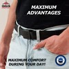 Q&Q ESSENTIALS Mens Plastic Buckle Belt. Premium Canvas Nylon Belts