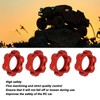 4pcs 12mm to 17mm Wheel Hex Adapter Professional Aluminum Alloy