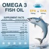NATURE TARGET Omega 3 Fish Oil 2000mg Softgels with Vitamin