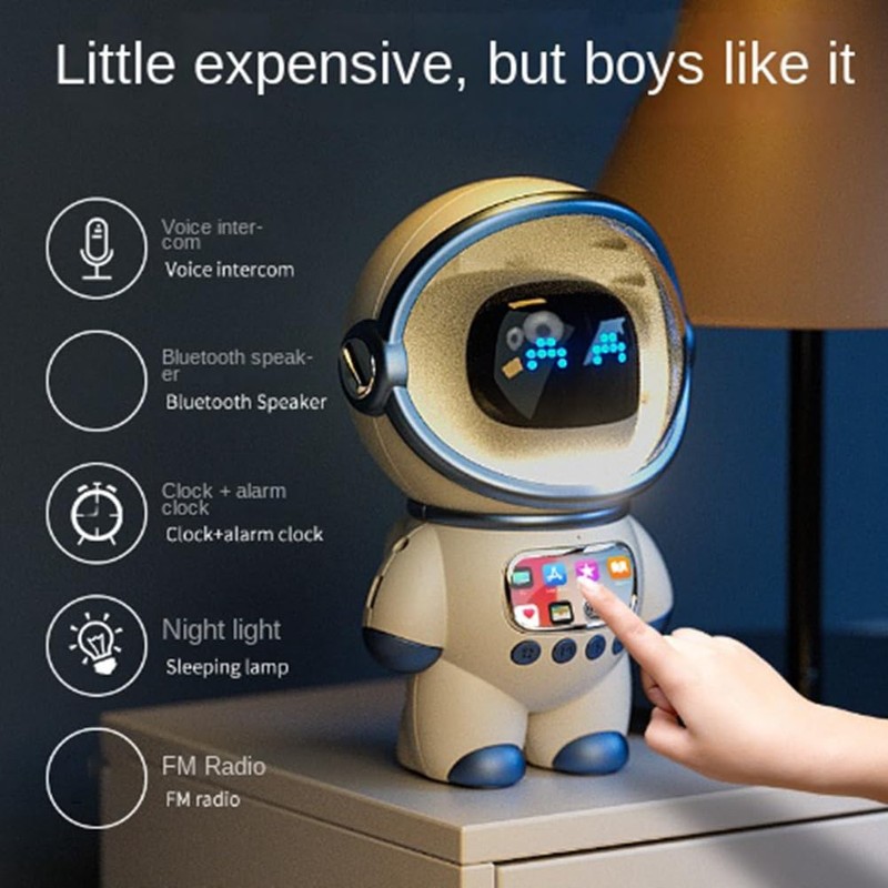 Roarrter Astronaut Smart Bluetooth Speaker AI Voice HiFi Audio Desktop