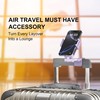 Perilogics 2025 Upgraded Travel Essentials Must Have Airplane Phone Holder