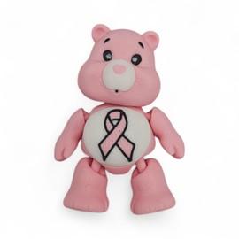 Articulating Bears – 3D Printed Fidget Collectible Figurines | Unique Animal Designs with Vibrant Colors | Cool Desk Accessories & Display Decor (Ribbon)