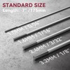ARCCAPTAIN TIG Welding Tungsten Electrode 10-Pack 1/16"x 7"(Grey - 2%