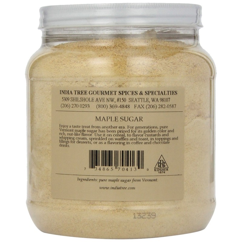 India Tree Maple Sugar, 2.7 lb (70413)
