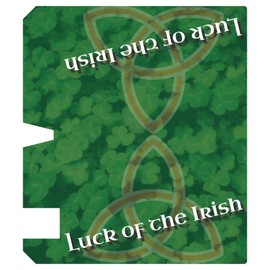 VictoryStore Outdoor Mailbox Cover, Irish, Luck of The Irish, Magnetic Mailbox Cover