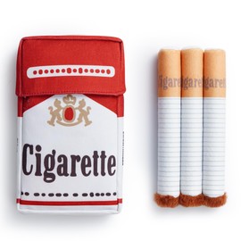 Nocciola 3 Packs Squeaky Puff Stick Toys with a Box, Funny Interactive Plush Dog Toys, Pitbull Husky Frenchie Pug Stuffed Puppy Toys for Small to Medium Breed, Dog Accessories Boy Gift