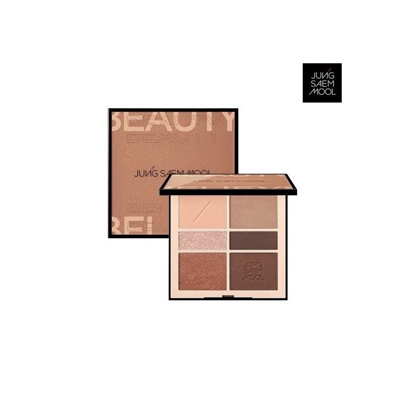 Jeongsaemmul Artist eye palette + 5 double touch-up makeup pads