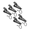 Andoer EY-J03 5pcs 6mm Wired Lapel Mic Microphone Tie Clip