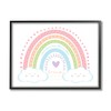 Stupell Industries Dream Over The Rainbow Smiley Face Clouds, Designed