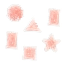 TOVINANNA 6pcs Reusable Gel Ice Packs for Injuries Practical Cooling Heating for Versatile Design for Collisions Bruises Sprains and Strains for Outdoor Activities