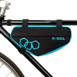Bike Front Frame Bag,HUIOP Bike Triangle Bag Bicycle Front Frame Tube Bag Frame Bag MTB Cycling Tool Accessories Storage Bag Pouch