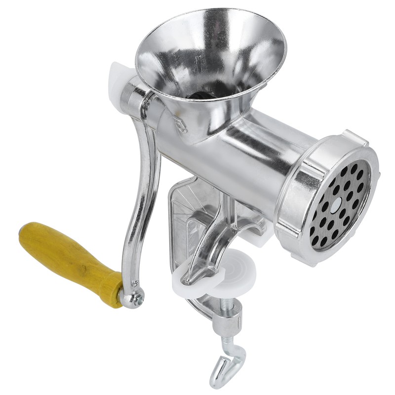 Household Aluminum Alloy Manual Sausage Meat Grinder Pepper Spice Grinding