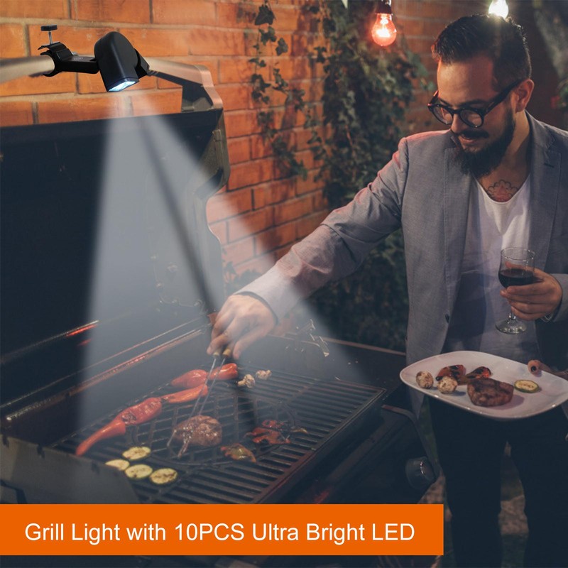 Grill Lights for Barbecue Waterproof Super Bright Barbecue LED Lamp