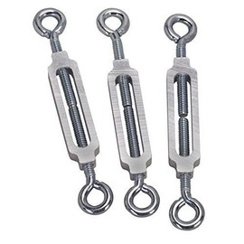 (3) EZ 50 Eye & Eye Turnbuckles for 620 Down Guy Wire Antenna Guying Tensioning