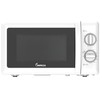 IMPECCA Countertop Microwave Oven Retro Mechanical Dials 5 Modes Timer