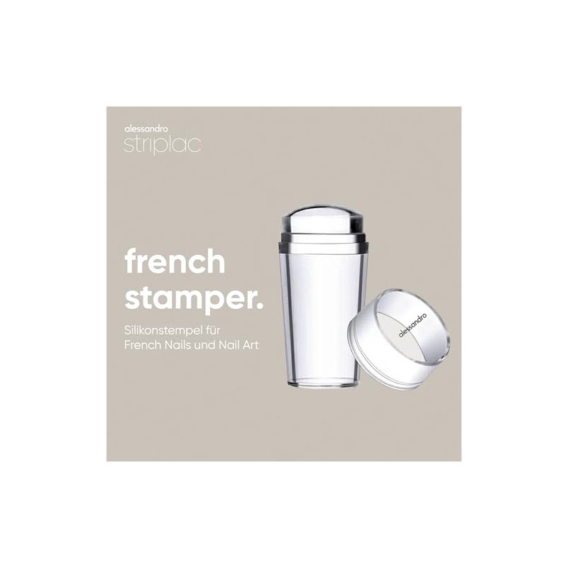 Sello de Silicona para Manicura Francesa Alessandro – French Nails