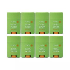 Kim Jeong-mun Aloe [김정문알로에]김정문알로에 큐어 에어라이트 유브이 쉴드 선스틱 20g(SPF50+) 8개 Ss (29414937) [Kim Jeong Moon Aloe] Kim Jeong Moon Aloe Cure Airlight UV Shield Sunscreen Stick 20g (SPF50+) 8pcs Ss (29414937) [Single color/1 piece]