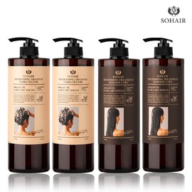 Sohair Moroccan Argan Oil Hair Loss Management Shampoo 2 x Treatment + 2 Treatments / 쏘헤어 모로코 아르간오일 탈모관리샴푸 2개 + 트리트먼트 2개