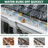 Gutter Guard 5Inch - Leaf Guards for Gutters, Aluminum Gutter
