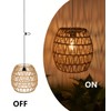 Battery Operated Outdoor Chandelier for Gazebo Pendant Light with Remote