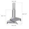 MACHSWON Forstner Drill Bits Tungsten Carbide Wood Hole Saw Opener