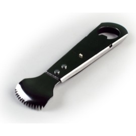 Small Size Handle Coconut Grater - Durable Sharp Stainless Steel Blade Shredder & Multi-Purpose Rasp for Easy Use Efficient Shredding Tool (Plastic handle & stainless steel)