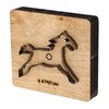 Leather Cutting Die Horse Shape Sharply Clean Edge Alloy Steel