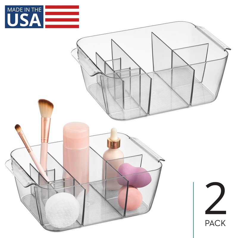 iDesign Makeup Organizer for Countertop or Vanity- Storage for Cosmetics