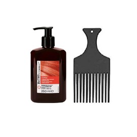 HAIR HAUS Super Brilliant Fresh 250 ml Colour Refreshing Conditioner + Highlight Comb Finger Styler (Copper)