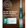HYCHIKA Ratcheting Screwdriver 16-in-1, Magnetic Ratchet Screwdriver Set, Screw Driver