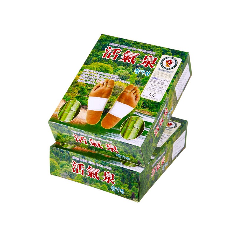 Cheonghyeongcheon Foot patch, bamboo grass sap patch, healing foot patch,
