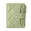 SENDEFN Small Wallet for Woman Leather RFID Blocking Bifold Zipper