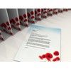 Writing Paper "Poppies", 20 Sheets, Writing Paper, 100 g/m²