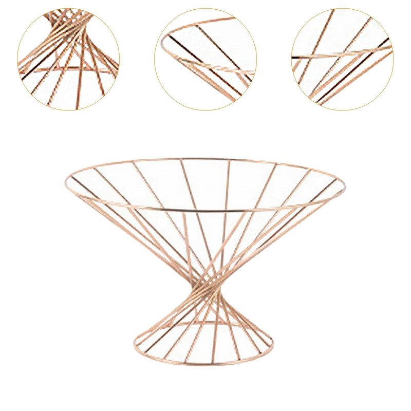 ＫＬＫＣＭＳ Modern Iron Fruit Holder for Kitchen Counter Space Saving