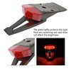 12V LED Rear Mud Guard Brake License Plate Tail Light