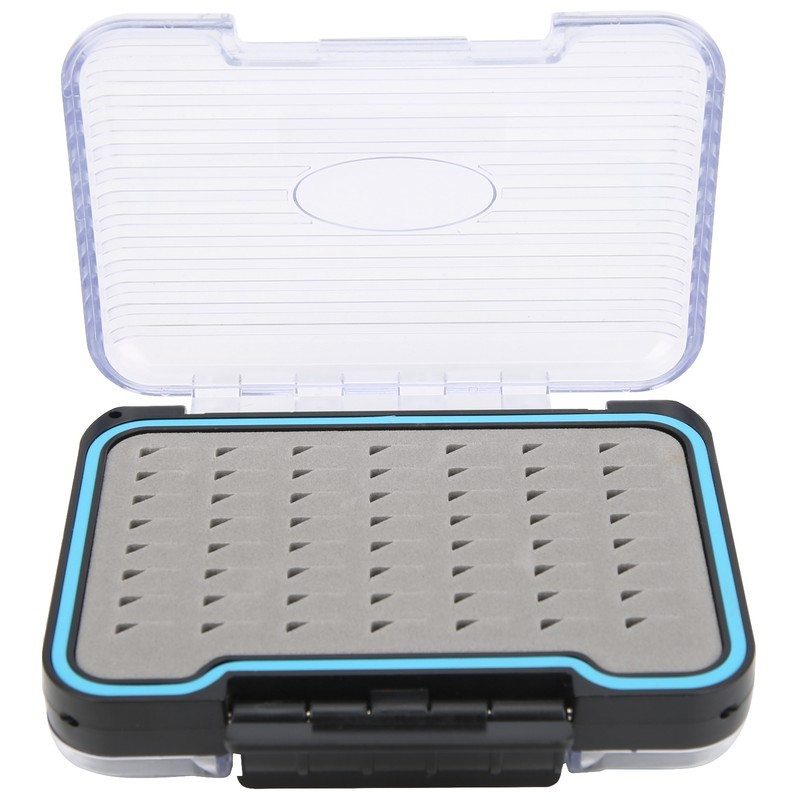 Fly Fishing Box PP Double Side Waterproof Flies Organized Storage