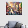 Venice Landscape Paint By Numbers for Adults Boat Water City
