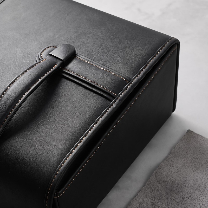 Collapsible Car Trunk Organizer for Vehicle Storage – PU Leather
