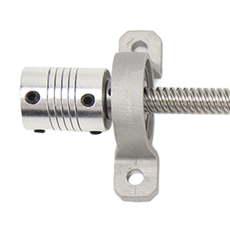 Linear Motion Guide Rod Shaft T8x8 Lead Screw Shaft Support