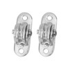 Small Pulley Block Stainless Steel Silent Roller Wall Mounted Fixed
