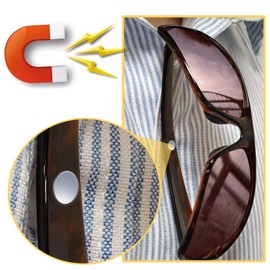 Myiaur Polarized Sunglasses with Built-in Magnetic Clip, UV400 Sun Glasses Men Women, Strong Magnet Arms for Cycling Fishing