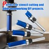 NICAVKIT 6Pcs Pattern Flush Trim Router Bits 1/4 Inch Shank,