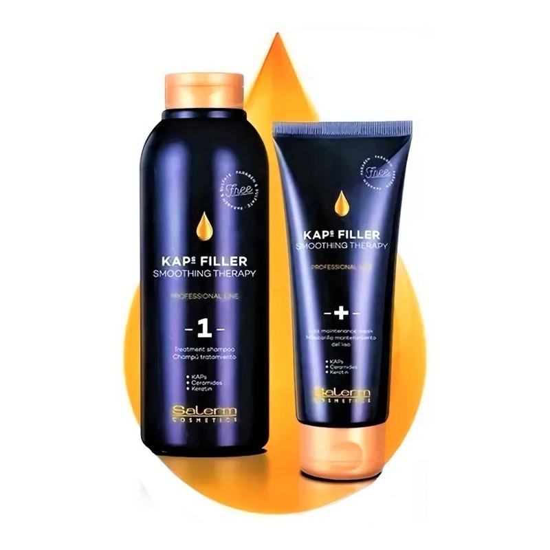 Salerm Kaps Filler Lisos Perfectos Con Keratinas Y Ceramidas